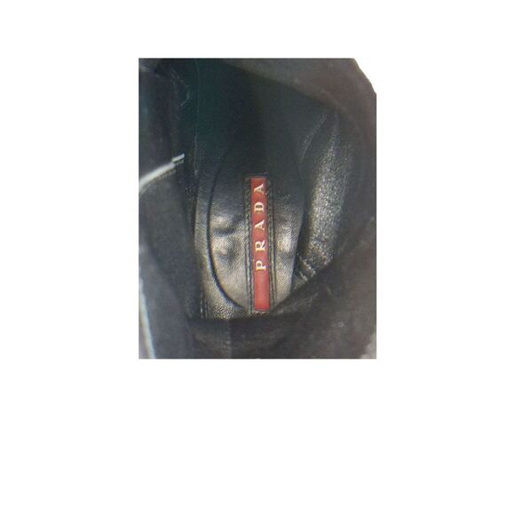 PRADA authentic black suede zip up size 37 - Picture 9 of 9